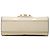 Borsa a tracolla Gucci Small Leather Bee Star Padlock bianca Bianco - vista 3