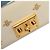 Borsa a tracolla Gucci Small Leather Bee Star Padlock bianca Bianco - vista 7