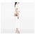 Borsa a tracolla Gucci Small Leather Bee Star Padlock bianca Bianco - vista 8