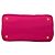 Tote Borsa piccola in tela Canapa rosa con logo Prada - vista 3