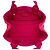 Tote Borsa piccola in tela Canapa rosa con logo Prada - vista 4