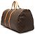 Borsa da viaggio marrone Louis Vuitton Monogram Keepall 60 - vista 2