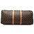 Borsa da viaggio marrone Louis Vuitton Monogram Keepall 60 - vista 3