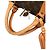 Borsa da viaggio marrone Louis Vuitton Monogram Keepall 60 - vista 7