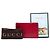 Pochette e clutch Gucci in pelle di vitello rossa Ghost Hamlet Skull Zip Rosso - vista 7
