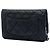 Borsa a tracolla Chanel CC Quilted Caviar Wallet on Chain nera Nero - vista 2