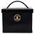 Borsa vanity Chanel CC Caviar Turnlock nera Nero