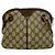 Borsa a tracolla Gucci GG Supreme Web beige - vista 2