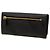 Cartera larga continental Prada Saffiano Lux Bow negra Negro - vista 2