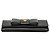 Cartera larga continental Prada Saffiano Lux Bow negra Negro - vista 3