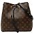 Borsa a secchiello Louis Vuitton Monogram Neonoe MM marrone