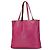 Borsa Tote Hermès Clemence Double Sens 36 rosa - vista 2