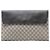 Clutch a bustina Gucci GG Supreme marrone