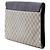 Clutch a bustina Gucci GG Supreme marrone - vista 2