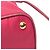Tote in Tessuto con bordi in Saffiano rosa Prada - vista 10