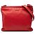 Borsa a tracolla rossa Gucci Guccissima Rosso