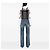 Blauer Dior Oblique Canvas Safari Rucksack - Ansicht 7