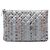 Clutch Chanel Medium Quilted Lambskin Gray Data Center O Case Grigio