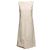 Ärmelloses geometrisches Shiftkleid in Creme Jil sander Größe IT 38 Weiß