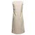 Ärmelloses geometrisches Shiftkleid in Creme Jil sander Größe IT 38 Weiß - Ansicht 3