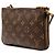 Borsa a tracolla Louis Vuitton Monogram Giant Reverse Double Zip marrone - vista 2