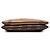 Borsa a tracolla Louis Vuitton Monogram Giant Reverse Double Zip marrone - vista 3