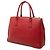 Borsa Red Prada Large Saffiano Lux Galleria Double Zip Rosso - vista 2