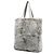 Chanel CC Lapin Pelz-Tote Grau - Ansicht 2