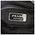 Borsa a tracolla in pelle e tessuto nero Prada - vista 5