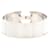 Pulseira Hermès Wide Enamel Clic Clac H PM branca Branco  - vista 2