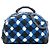 Borsa da viaggio Round Trip in tela stampata e caviar nero Chanel