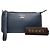 Pochette da polso Swing in pelle martellata blu Gucci - vista 8