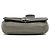 Gray Chanel Mini Embellished Calfskin Chevron Square Envelop Flap Crossbody Bag Grey - view 5