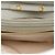 Borsa a tracolla con catena White Prada Saffiano Lux Wallet Bianco - vista 4