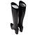 Botas altas de punta cuadrada en charol negro Saint Laurent Talla 38 - vista 3