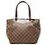 Borsa Louis Vuitton Damier Ebene Westminster PM marrone