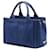 Borsa Tote e Borsa a tracolla Prada Small Canvas Canapa Logo blu - vista 2