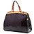 Borsa Louis Vuitton Monogram Vernis Brea MM viola Porpora - vista 2