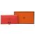 Cartera larga Bearn en piel Epsom roja Hermès - vista 11