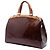 Borsa Louis Vuitton Monogram Vernis Brea GM rossa Rosso - vista 2