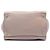 Double Borsa Prada Glace Calf beige con doppia tasca e doppio manico - vista 3