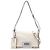 Borsa Prada Glace Calfskin Studded Etiquette Flap bianca Bianco