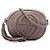 Mini borsa a tracolla Gucci Soho in nubuck marrone con catena