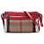 Borsa a tracolla Farley in tela Mega Check Burberry marrone