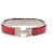 Hermès Clic H Armband schmal Email Rot PM