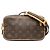 Borsa a tracolla marrone Louis Vuitton Monogram Pochette Marly Bandouliere