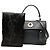 Piccola borsa Muse in pelle nera Saint Laurent Nero - vista 7