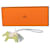 Charm de bolsa Hermès Milo em pele de cordeiro e Swift Grigri Rodeo Pegase verde Chaveiro PM  - vista 5