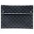 Pochette GM Alpha in Damier Graphite nero Louis Vuitton