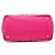 Piccola borsa Prada in tela Canapa rosa con occhielli - vista 3